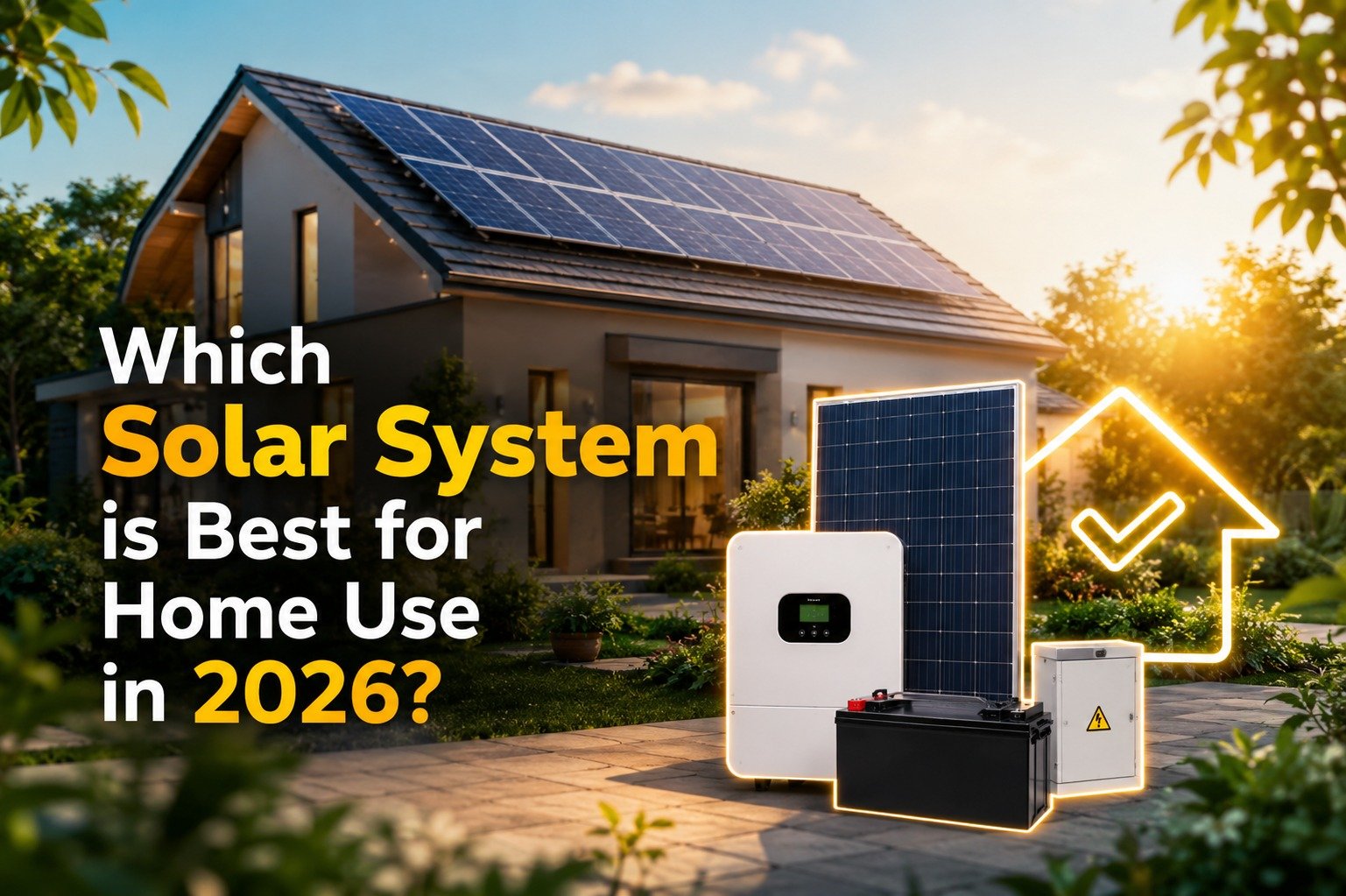 Which Solar System is Best for Home Use in 2026?
